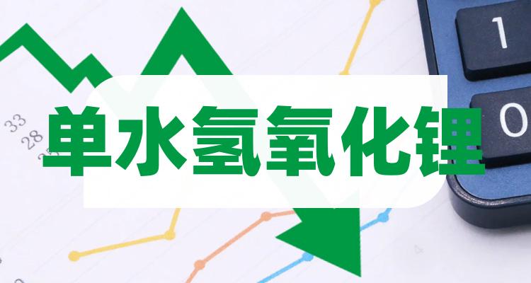 2024年10月7日单水氢氧化锂价格行情今日报价查询